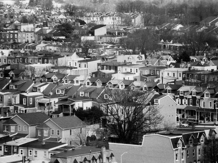 Photo shows photograph of eastern PA